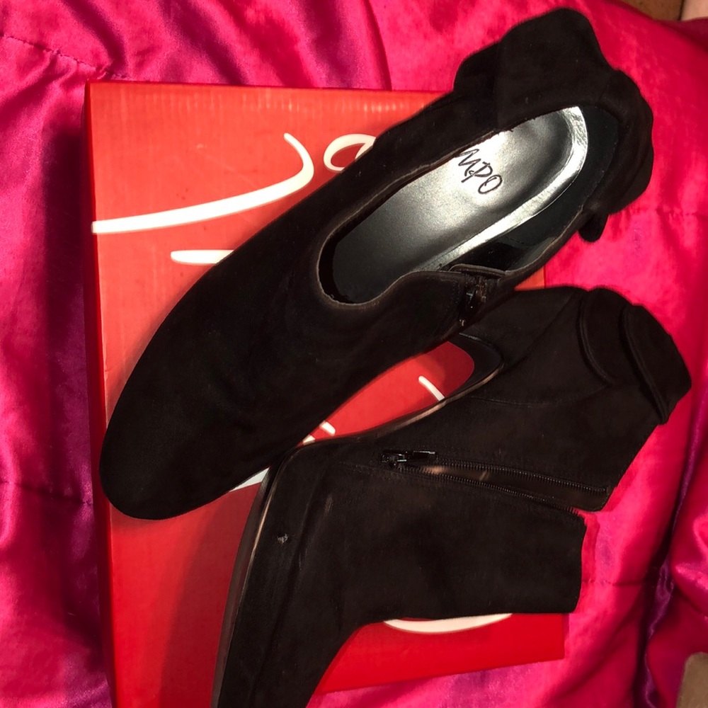 Black Bootie Heels